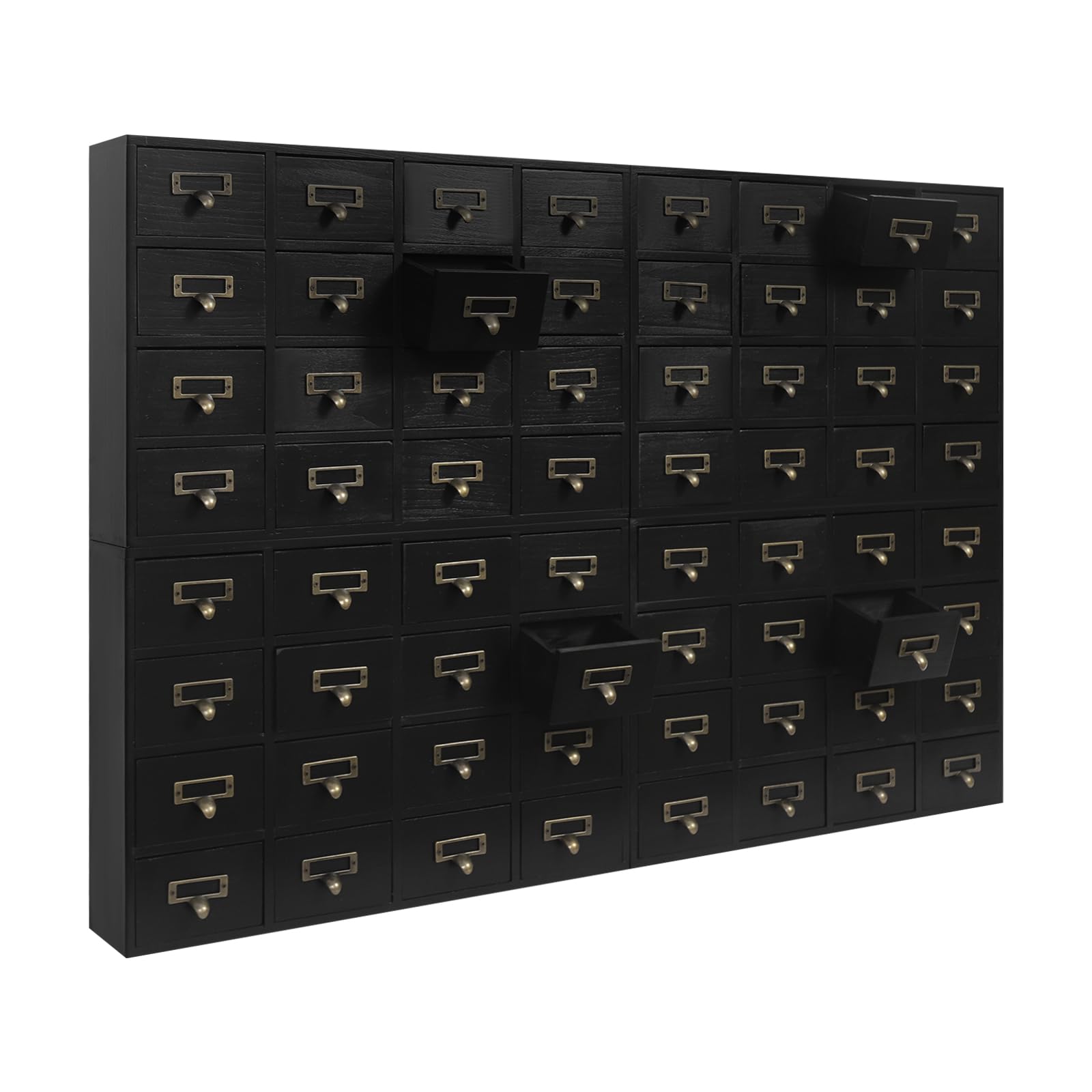 Amazon.com: 64-Drawer Wooden Storage Box, 4 PCS Drawer Cabinets